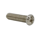 100PK M4 X 16mm Pitch 0.7mm Phillips Flat Head Machine Screw (Countersunk) Carbon Steel