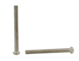 100PK M4 X 40mm Pitch 0.7mm Phillips Flat Head Machine Screw (Countersunk) Carbon Steel