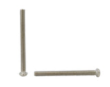 100PK M4 X 45mm Pitch 0.7mm Phillips Flat Head Machine Screw (Countersunk) Carbon Steel
