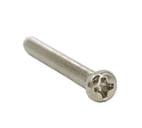 100PK M4 X 45mm Pitch 0.7mm Phillips Flat Head Machine Screw (Countersunk) Carbon Steel