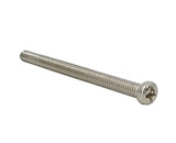 100PK M4 X 50mm Pitch 0.7mm Phillips Flat Head Machine Screw (Countersunk) Carbon Steel