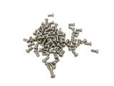100PK M5 X 8mm Pitch 0.8mm Phillips Flat Head Machine Screw (Countersunk) Carbon Steel