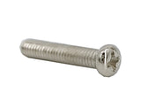 100PK M5 X 20mm Pitch 0.8mm Phillips Flat Head Machine Screw (Countersunk) Carbon Steel