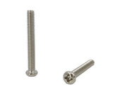 100PK M5 X 30mm Pitch 0.8mm Phillips Flat Head Machine Screw (Countersunk) Carbon Steel
