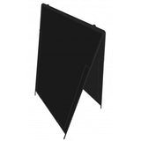 Wire A Frame Menu Sign A Board Grass Spike with Coroplast Sheet Black Board