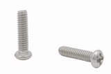 5 40*1/2 100PK Machine Screws English Pan Head Philips Drive Cross Stainless
