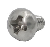 6 32*1/4 100PK Machine Screws English Pan Head Philips Drive Cross Stainless