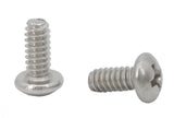 6 32*5/16 100PK Machine Screws English Pan Head Philips Drive Cross Stainles