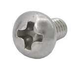 6 32*5/16 100PK Machine Screws English Pan Head Philips Drive Cross Stainles