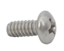 6 32*5/16 100PK Machine Screws English Pan Head Philips Drive Cross Stainles