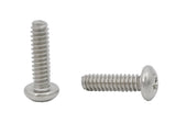 6 32*1/2 100PK Machine Screws English Pan Head Philips Drive Cross Stainless