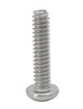 6 32*5/8 100PK Machine Screws English Pan Head Philips Drive Cross Stainless