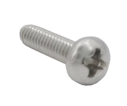 6 32*5/8 100PK Machine Screws English Pan Head Philips Drive Cross Stainless