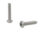 6 32*3/4 100PK Machine Screws English Pan Head Philips Drive Cross Stainless