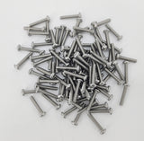 6 32*3/4 100PK Machine Screws English Pan Head Philips Drive Cross Stainless