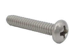 6 32*3/4 100PK Machine Screws English Pan Head Philips Drive Cross Stainless