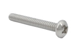 6 32*1 100PK Machine Screws English Pan Head Philips Drive Cross Stainless S