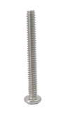 6 32*1 1/4 100PK Machine Screws English Pan Head Philips Drive Cross Stainle