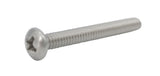 6 32*1 1/4 100PK Machine Screws English Pan Head Philips Drive Cross Stainle