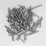 6 32*1 1/4 100PK Machine Screws English Pan Head Philips Drive Cross Stainle
