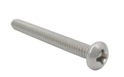 6 32*1 1/4 100PK Machine Screws English Pan Head Philips Drive Cross Stainle