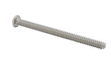 6 32*1 3/4 100PK Machine Screws English Pan Head Philips Drive Cross Stainle
