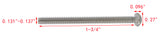 6 32*1 3/4 100PK Machine Screws English Pan Head Philips Drive Cross Stainle