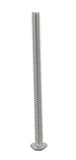 6 32*2 100PK Machine Screws English Pan Head Philips Drive Cross Stainless S