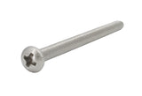 6 32*2 100PK Machine Screws English Pan Head Philips Drive Cross Stainless S