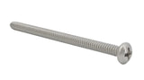 6 32*2 100PK Machine Screws English Pan Head Philips Drive Cross Stainless S