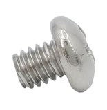 8 32*3/16 100PK Machine Screws English Pan Head Philips Drive Cross Stainles
