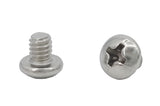 8 32*3/16 100PK Machine Screws English Pan Head Philips Drive Cross Stainles