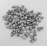 8 32*1/4 100PK Machine Screws English Pan Head Philips Drive Cross Stainless