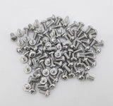 8 32*5/16 100PK Machine Screws English Pan Head Philips Drive Cross Stainles