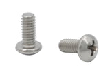 8 32*3/8 100PK Machine Screws English Pan Head Philips Drive Cross Stainless