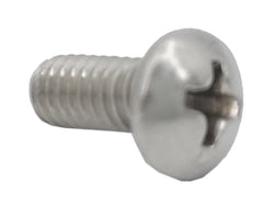 8 32*3/8 100PK Machine Screws English Pan Head Philips Drive Cross Stainless