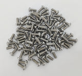 8 32*7/16 100PK Machine Screws English Pan Head Philips Drive Cross Stainles