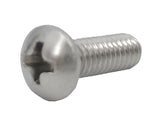8 32*1/2 100PK Machine Screws English Pan Head Philips Drive Cross Stainless