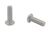 8 32*1/2 100PK Machine Screws English Pan Head Philips Drive Cross Stainless