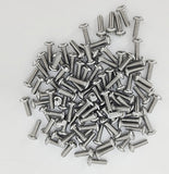 8 32*1/2 100PK Machine Screws English Pan Head Philips Drive Cross Stainless