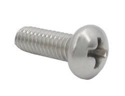 8 32*1/2 100PK Machine Screws English Pan Head Philips Drive Cross Stainless