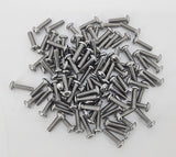 8 32*5/8 100PK Machine Screws English Pan Head Philips Drive Cross Stainless