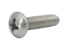 8 32*5/8 100PK Machine Screws English Pan Head Philips Drive Cross Stainless