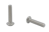 8 32*3/4 100PK Machine Screws English Pan Head Philips Drive Cross Stainless