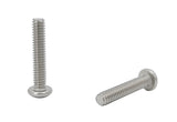 8 32*7/8 100PK Machine Screws English Pan Head Philips Drive Cross Stainless