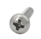 8 32*1 100PK Machine Screws English Pan Head Philips Drive Cross Stainless S