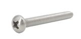 8 32*1 1/2 100PK Machine Screws English Pan Head Philips Drive Cross Stainle