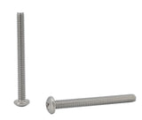 8 32*1 3/4 100PK Machine Screws English Pan Head Philips Drive Cross Stainle
