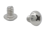 10 24*1/4 100PK Machine Screws English Pan Head Philips Drive Cross Stainles