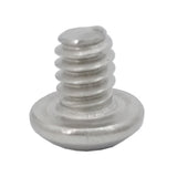 10 24*1/4 100PK Machine Screws English Pan Head Philips Drive Cross Stainles